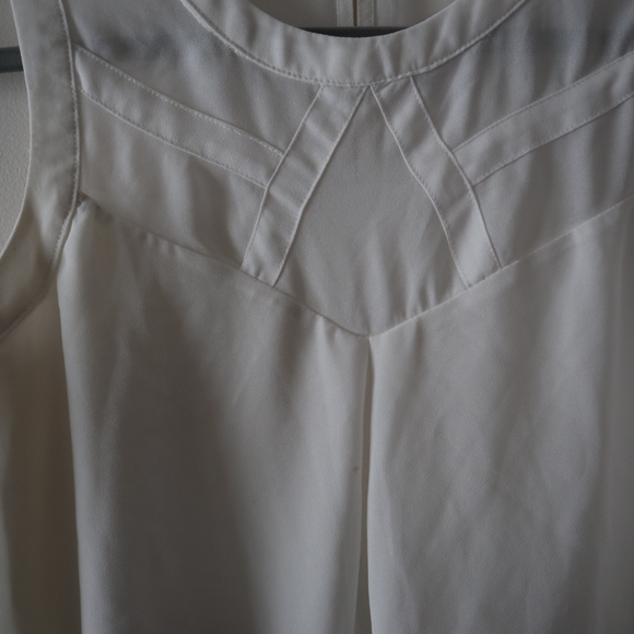 Monteau Los Angeles White Blouse - Picture 6 of 8